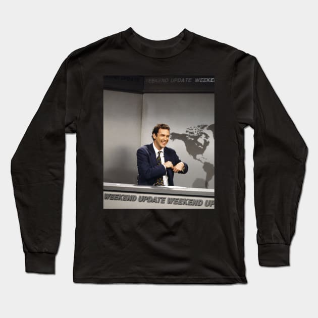 Norm Macdonald Long Sleeve T-Shirt by haganpschenck